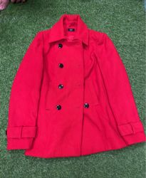 Red Pea Coat