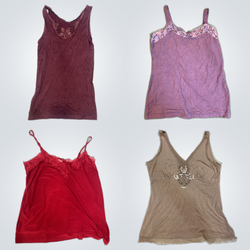 Y2K Camisoles with Lace