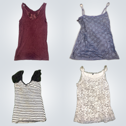 Y2K Camisoles Lace Trim