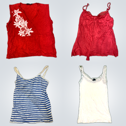 H&M Y2K Lace Trim Camisoles