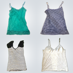 Y2K Camisoles Lace Trim