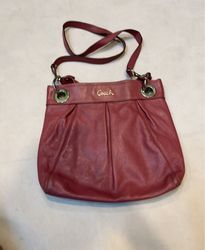 Coach Leather Shoulder Bag
