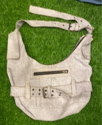 Beige Shoulder Bag