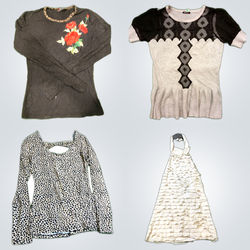 Morgan Y2K Printed Blouses