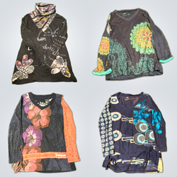 Desigual Y2K Printed Blouses