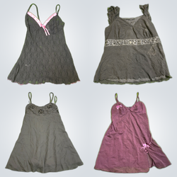 Lace Camisoles and Dresses