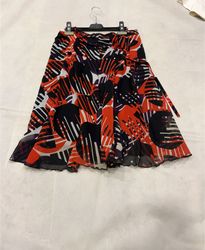 Skirt with Abstract Pattern