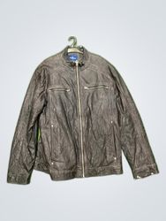 Veste en cuir Tom Tailor