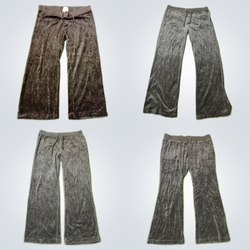 Velour and Velvet Pants