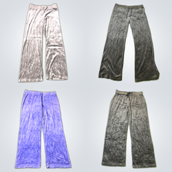 Velour Sweatpants Pant Bundle
