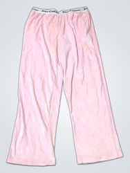 Joggers de terciopelo rosa de Juicy Couture