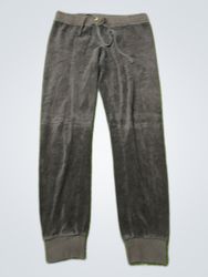 Juicy Couture Black Velour Sweatpants