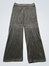 ジュシー・クチュール ブラックベロアスウェットパンツ