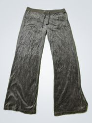 Pantalones de chándal de terciopelo gris Juicy Cou..