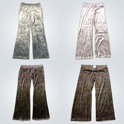 Velour Sweatpant Pant Bundle