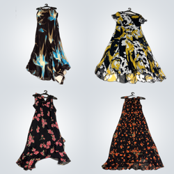Kello & More Designer Dress Bundle - 10 Pc Mix Mid..