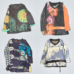 Desigual Y2K Printed Blouses