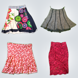 The y2k girl era skirt collection