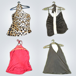 Y2k halter neck tops