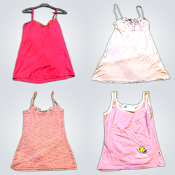 The Pink Baby Doll Affair y2k cami tops