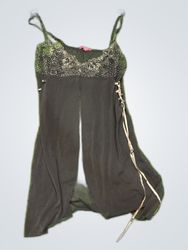 Black Chemise with Lace