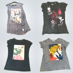 All things graphic Y2k tops