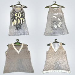 The Minimalist Lot: "Monochromatic Grey Y2K Staple..