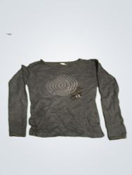 Gothic and Grunge Y2k Long Sleeves Tops