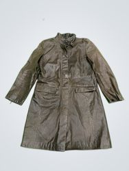 Marella Leather Trench Coat