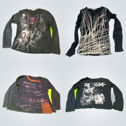 Vans & More Top Brands Long Sleeve T-Shirt Bundle