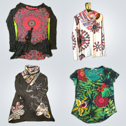 desigual printed blouse