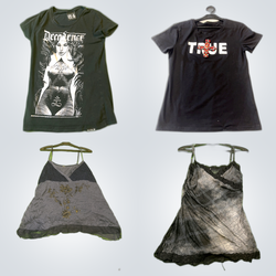 Retro Thrift Store Bundle - 10 Piece Fashion Lot G..