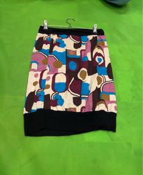 Unbranded Geometric Print Mini Skirt