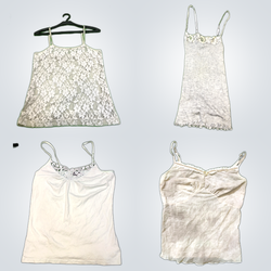 Y2K Lace Trim Camisoles