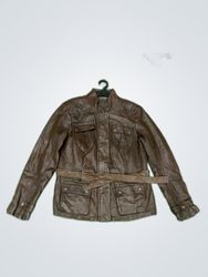Zara Brown Leather Jacket