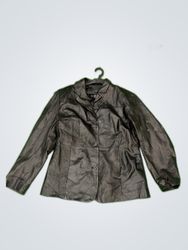 NorthCrest Black Leather Jacket