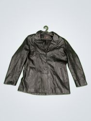 Iham Cuir Black Leather Jacket
