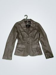 Mango Leather Jacket