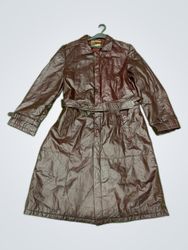 Leather Trench Coat