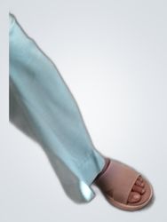 Unbranded Light Blue Cotton Wide-Leg Pants