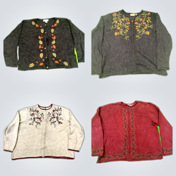 My Autumn knits Croft & Barrow edit