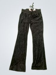 Juicy Couture Black Velour Pants