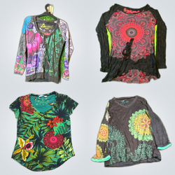 desigual printed blouse