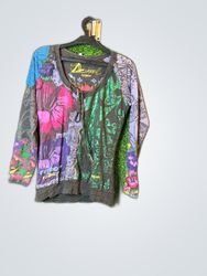 desigual printed blouse