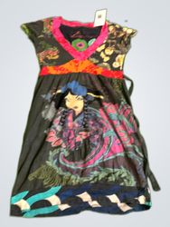 Woman's Colored Patterned Dress