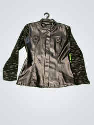 Yves Saint Laurent Black Leather Jacket