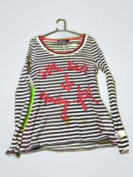 Marc Aurel Striped Knit Sweater