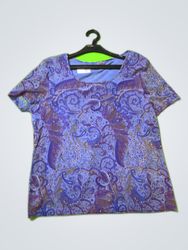 Monteco Printed Blouse