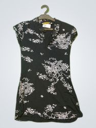 Cache Cache Black Printed Mini Dress
