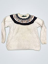 Northern Embroidered Knit Sweater